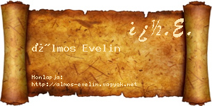 Álmos Evelin névjegykártya